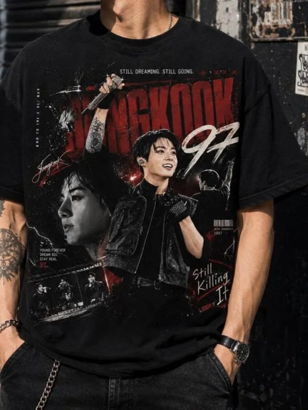 Jungkook shirt,Korean Pop Streetwear,Perfect Gift for Music Lovers T Shirt